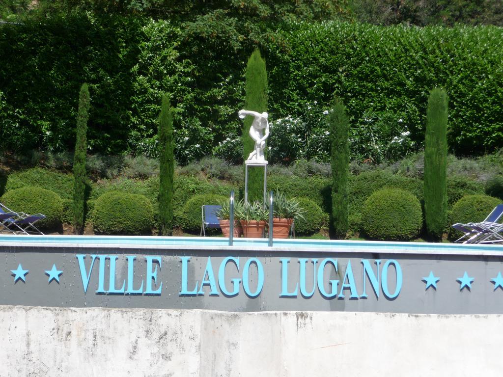 Residence Ville Lago Lugano Porto Ceresio Exterior photo